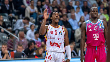 Marcus Carr will mit Würzburg ins Halbfinale.