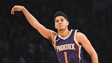 Devin Booker gewann 2018 den Three Point Contest.