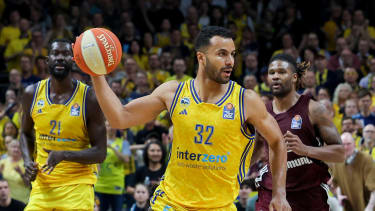 Johannes Thiemann spielte 2023/24 noch für Alba Berlin.