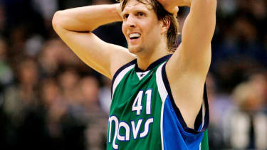 2007 scheiterten Nowitzki und die Mavs an Golden State.