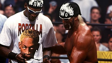 Dennis Rodman trat viermal beim Wrestling auf.