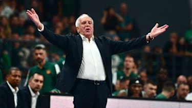 Zeljko Obradovic kassierte mit Panathinaikos die erste Saisonniederlage.