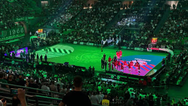 Panathinaikos BC vs FC Bayern München Basketball auf ASB GlassFloor - EuroLeague - OAKA Arena