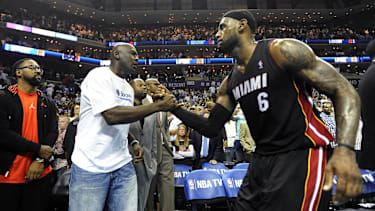 LeBron James trug bei den Heat die Nummer 6.