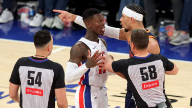 Dennis Schröder will mit den Pistons zum ersten Mal seit 15 Jahren wieder eine Serie gewinnen.