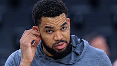 Karl-Anthony Towns spielte gegen Charlotte nur 22 Minuten.