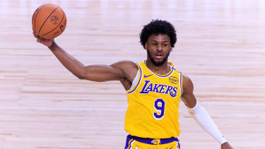 Bronny James pendelt zwischen der G-League und der NBA.