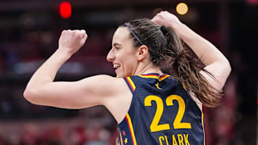 Caitlin Clark spielte in Spiel 2 15 Assists gegen die Aces.