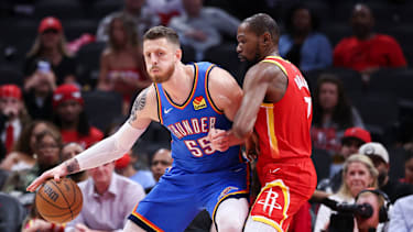 Isaiah Hartenstein ist bei den Oklahoma City Thunder auf der Fünf gesetzt.