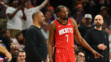 Kevin Durant und Ime Udoka