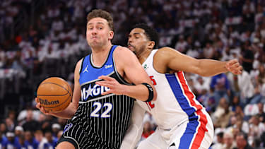 Franz Wagner zog einige Male entschlossen zum Korb.