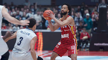 Davion Mintz im Spiel gegen Heidelberg