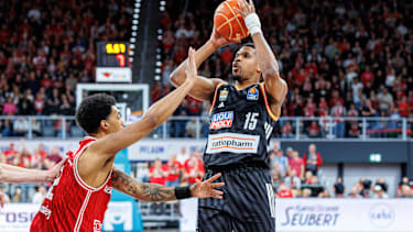 Justin Simon erzielte sechs Punkte, sieben Rebounds und acht Vorlagen für die Ulmer.