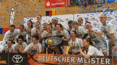 #,
GER, Eisvoegel Freiburg - Rheinland Lions, Basketball, DDBL, Playoff Spiel 4, Saison 2021/2022, 29.04.2022,
Foto: EIBNER/Thomas Heß