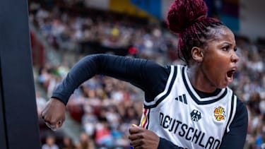 Peterson-Smalls war deutsche Topscorerin mit zwölf Punkten.