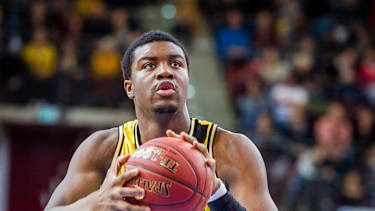 Ariel Hukporti gab sein NBA-Debüt für Ludwigsburg.