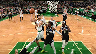 Jayson Tatum #0 of the Boston Celtics