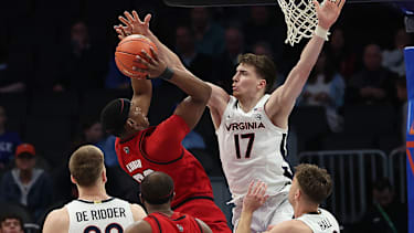 Johann Grünloh steht mit den Virginia Cavaliers im Halbfinale des AAC-Conference-Turniers.