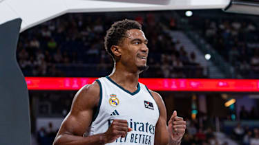 Theo Maledon verwandelte für Real Madrid sieben Dreier.