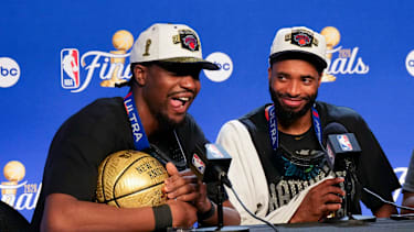 Ariel Hukporti wurde im Sommer mit den New York Knicks Champion.