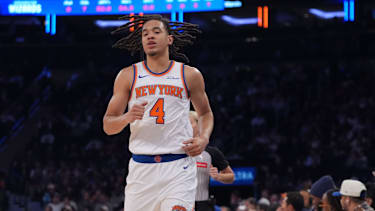 Pacome Dadiet spielt in der NBA für die New York Knicks.