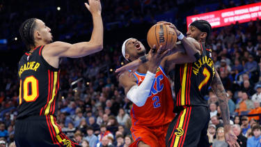 Shai Gilgeous-Alexander erzielte 39 Punkte gegen Atlanta.