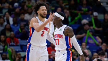 Dennis Schröder und Cade Cunningham haben für Detroit dominiert.