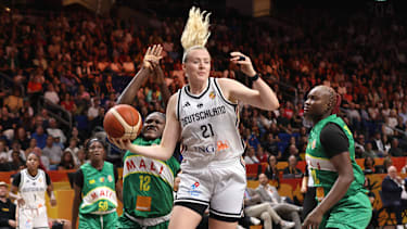 Marie Gülich machte gegen Mali ein gutes Spiel.