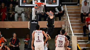 BASKET-BALL : AS Monaco VS FC Bayern Basketball - Turkish Airlines EuroLeague - 19 12 2025 Daniel Theis (ASM) - Turkish Airlines EuroLeague match between AS Monaco and FC Bayern Basketball on December 19, 2025 at the Louis II Stadium in Monaco. MonacoMonaco PUBLICATIONxNOTxINxFRAxBEL Copyright: xWilliamxCannarellax