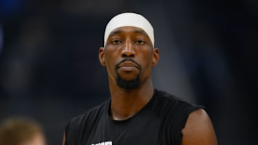 Bam Adebayo beim Aufwärmen