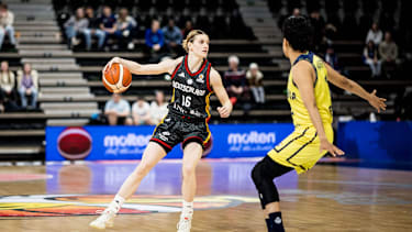 Hartmann war Topscorerin der DBB-Frauen.