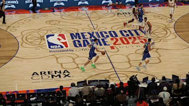 Im vergangenen Jahr spielten die Dallas Mavericks und die Detroit Pistons im Mexico-City-Game gegeneinander.