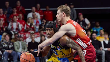 Justus Hollatz spielte acht Assists gegen Ludwigsburg.