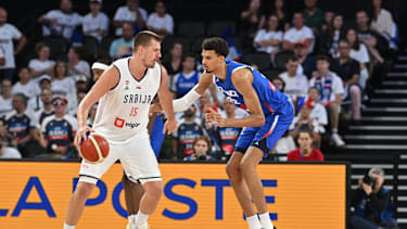 Jokic und Wembanyama treffen im direkten Duell aufeinander.