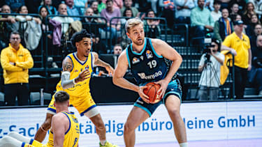 Till Pape machte im vierten Viertel wichtige Plays.