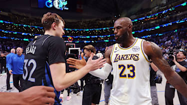 LeBron zollte dem Rookie Respekt.