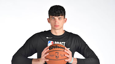 CHICAGO,IL - MAY 17: NBA Prospect, Gabriele Procida poses for a portrait during the 2022 NBA Draft Combine Circuit on May 17, 2022 in Chicago, Illinois. NOTE TO USER: User expressly acknowledges and agrees that, by downloading and or using this photograph, User is consenting to the terms and conditions of the Getty Images License Agreement. Mandatory Copyright Notice: Copyright 2022 NBAE (Photo by Chris Schwegler/NBAE via Getty Images)