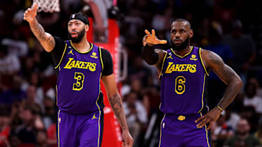 LeBron James und Anthony Davis