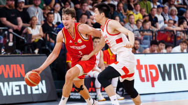 Franz Wagner (Deutschland, 09), Zhu Junlong (China, 26)