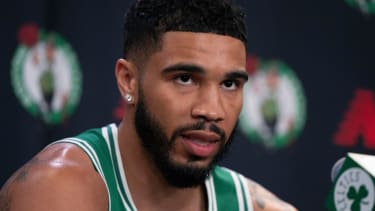 Jayson Tatum kam bei Olympia kaum zum Einsatz.