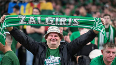 Die Zalgiro Arena mit seinen Fans gilt als eine der stimmungsvollsten in Europa.