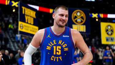 Nikola Jokic liegt in dieser Saison wieder auf Rekordkurs.