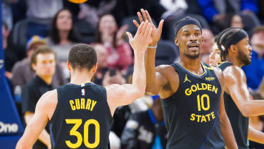 Stephen Curry und Jimmy Butler - die Hoffnungsträger der letzten Warriors-Jahre.
