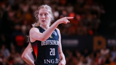 Frieda Bühner könnte bald in die WNBA wechseln.
