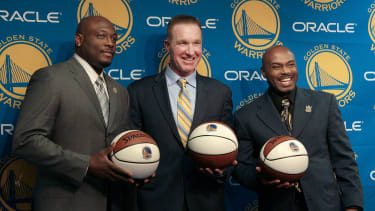 Tim Hardaway, Mitch Richmond und Chris Mullin sind als Run TMC bekannt.