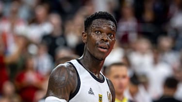 Dennis Schröder ist Kapitän der deutschen Basketball-Nationalmannschaft.