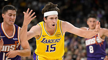 Austin Reaves spielt seit 2021 für die Lakers.