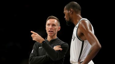 Steve Nash coachte zwischen 2020 und 2022 die Brooklyn Nets.
