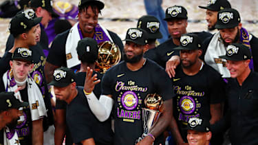 Lakers haben 2020 den NBA-Titel gewonnen.