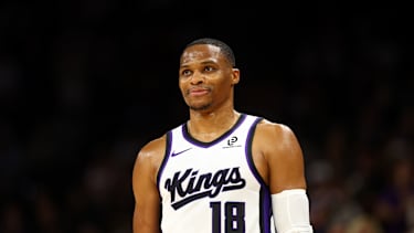 Russell Westbrook im Jersey der Sacramento Kings.